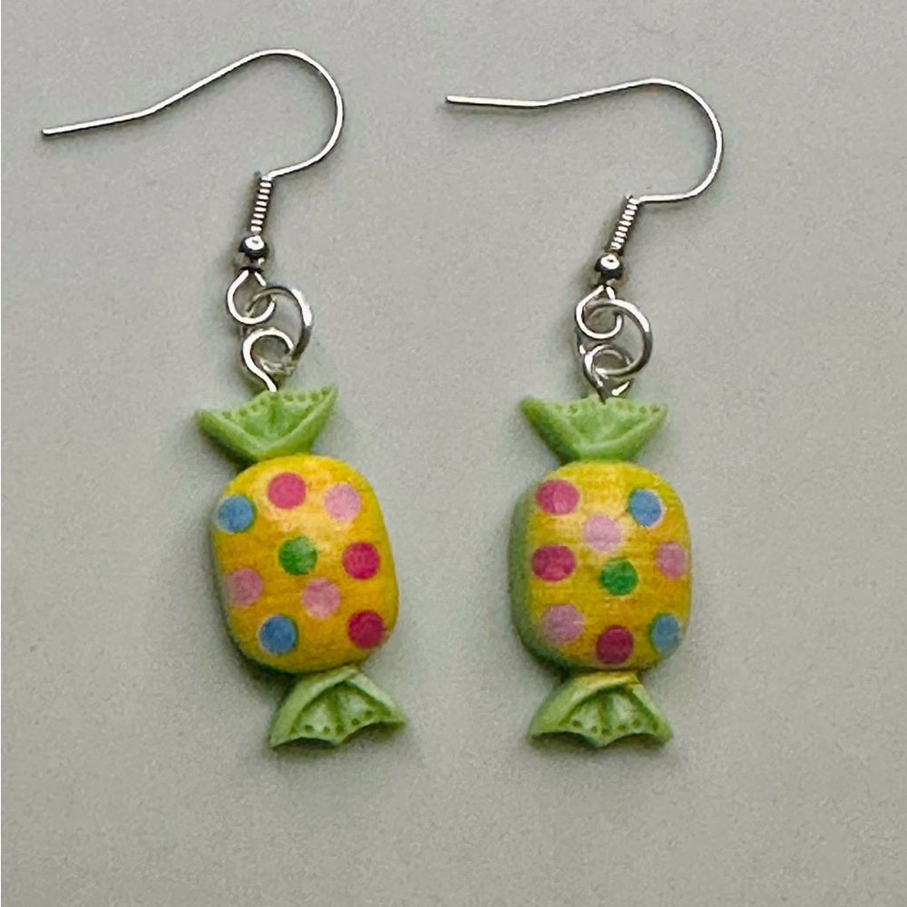 Handmade Dangle Candy Earrings 🍬